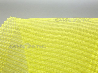 Лента капроновая "Гофре", шир. 110 мм/уп. 50 м, цвет жёлтый - купить в Шадринске. Цена: 33.37 руб.