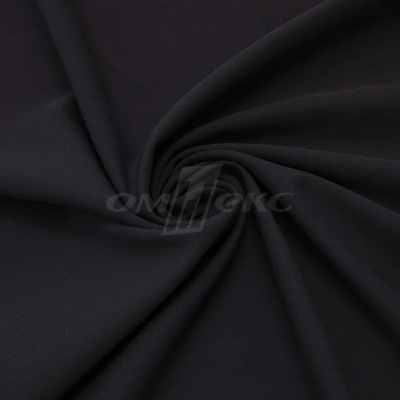 Ткань костюмная "Меган", 78%P 18%R 4%S, 205 г/м2 ш.150 см, цв-черный (Black) - купить в Шадринске. Цена 392.32 руб.