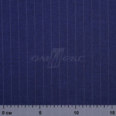 Костюмная ткань "Жаклин", 188 гр/м2, шир. 150 см, цвет тёмно-синий - купить в Шадринске. Цена 426.49 руб.