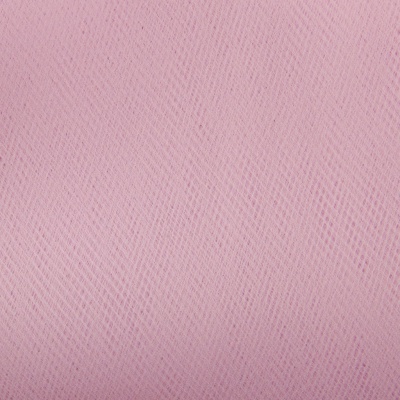 Фатин матовый 16-12, 12 гр/м2, шир.300см, цвет нежно-розовый - купить в Шадринске. Цена 96.31 руб.