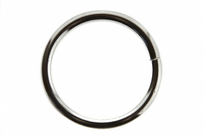 Кольцо металлическое d-38 мм, цв.-никель - купить в Шадринске. Цена: 4.89 руб.