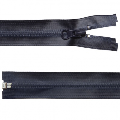 Молния водонепроницаемая PVC Т-7, 90 см, разъемная, цвет (233) т.синий - купить в Шадринске. Цена: 61.18 руб.