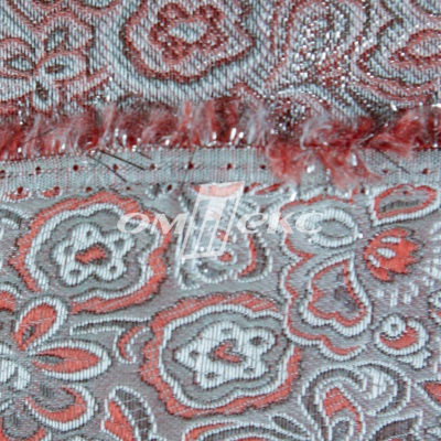 Ткань костюмная жаккард, 135 гр/м2, шир.150см, цвет красный№12 - купить в Шадринске. Цена 441.92 руб.