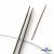 Спицы для вязания металлические d-2.5 мм круговые на тросике 53 см - купить в Шадринске. Цена: 53.90 руб.