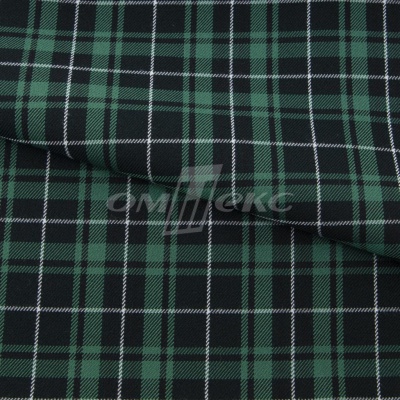 Ткань костюмная Клетка 25577, т.зеленый/зеленый./ч/бел, 230 г/м2, шир.150 см - купить в Шадринске. Цена 539.74 руб.
