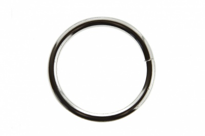 Кольцо металлическое d-3 х 32 мм, цв.-никель - купить в Шадринске. Цена: 3.92 руб.