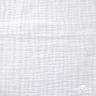 Ткань Муслин, 100% хлопок, 125 гр/м2, шир. 140 см #201 цв.(2)-белый - купить в Шадринске. Цена 464.97 руб.