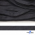 Шнур плетеный (плоский) d-12 мм, (уп.90+/-1м), 100% полиэстер, цв.273 - т.серый - купить в Шадринске. Цена: 8.62 руб.