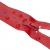 Молния водонепроницаемая PVC Т-7, 90 см, разъемная, цвет (820) красный - купить в Шадринске. Цена: 61.81 руб.