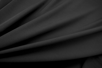 Костюмная ткань с вискозой "Флоренция", 195 гр/м2, шир.150см, цвет чёрный - купить в Шадринске. Цена 502.24 руб.