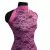 Кружевное полотно стрейч XD-WINE, 100 гр/м2, шир.150см, цвет розовый - купить в Шадринске. Цена 1 851.10 руб.