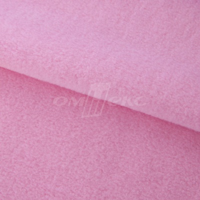 Флис окрашенный 15-2215, 250 гр/м2, шир.150 см, цвет светло-розовый - купить в Шадринске. Цена 580.31 руб.