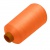 Нитки текстурированные некручёные 457, намот. 15 000 м, цвет оранжевый - купить в Шадринске. Цена: 204.10 руб.