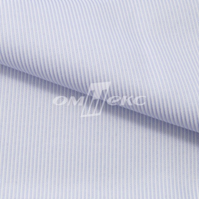 Ткань сорочечная Пула, 115 г/м2, 58% пэ,42% хл, шир.150 см, цв.1-голубой, (арт.107) - купить в Шадринске. Цена 306.69 руб.