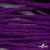 Шнур плетеный d-6 мм, круглый 70% хлопок 30% полиэстер, уп.90+/-1 м, цв.1084-фиолет - купить в Шадринске. Цена: 588 руб.