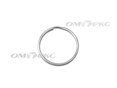 Кольцо металлическое d-20 мм, цв.-никель - купить в Шадринске. Цена: 3.19 руб.