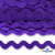Тесьма вьюнчик 0381-0050, 5 мм/упак.33+/-1м, цвет 9530-фиолетовый - купить в Шадринске. Цена: 107.26 руб.
