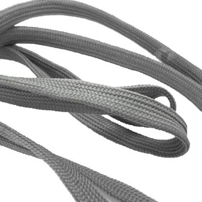 Шнурки т.5 80 см серый - купить в Шадринске. Цена: 16.76 руб.