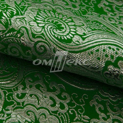 Ткань костюмная жаккард №4, 140 гр/м2, шир.150см, цвет зелёный - купить в Шадринске. Цена 383.29 руб.