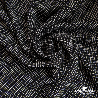 Ткань костюмная "Гарсия" 80% P, 18% R, 2% S, 335 г/м2, шир.150 см, Цвет черный - купить в Шадринске. Цена 669.66 руб.