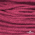 Шнур плетеный d-6 мм, 70% хлопок 30% полиэстер, уп.90+/-1 м, цв.1068-фуксия - купить в Шадринске. Цена: 588 руб.