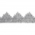 Тесьма металлизированная 0384-0240, шир. 40 мм/уп. 25+/-1 м, цвет серебро - купить в Шадринске. Цена: 490.74 руб.