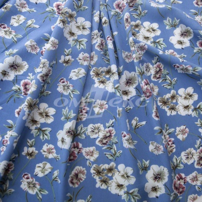 Плательная ткань "Фламенко" 12.1, 80 гр/м2, шир.150 см, принт растительный - купить в Шадринске. Цена 241.49 руб.