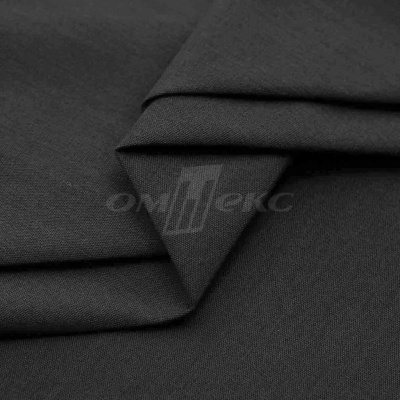 Сорочечная ткань "Ассет", 120 гр/м2, шир.150см, цвет чёрный - купить в Шадринске. Цена 251.41 руб.