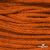 Шнур плетеный d-6 мм, 70% хлопок 30% полиэстер, уп.90+/-1 м, цв.1066-апельсин - купить в Шадринске. Цена: 588 руб.