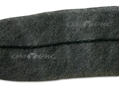 WS7225-прокладочная лента усиленная швом для подгиба 30мм-графит (50м) - купить в Шадринске. Цена: 16.97 руб.