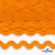 Тесьма вьюнчик 0381-0080, 8 мм/упак.33+/-1м, цвет 9511-оранжевый - купить в Шадринске. Цена: 107.26 руб.