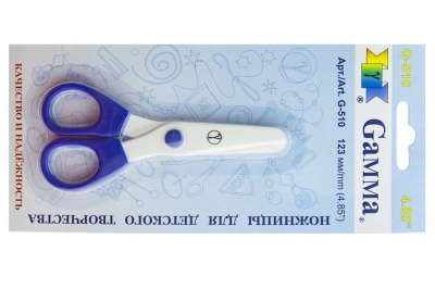 Ножницы G-510 детские 123 мм - купить в Шадринске. Цена: 137.45 руб.