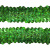 Тесьма с пайетками D4, шир. 30 мм/уп. 25+/-1 м, цвет зелёный - купить в Шадринске. Цена: 1 087.39 руб.