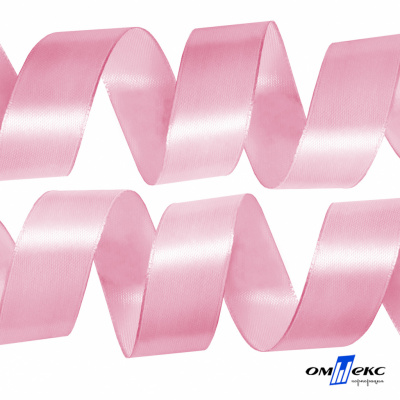 050-нежно-розовый Лента атласная упаковочная (В) 85+/-5гр/м2, шир.50 мм (1/2), 25+/-1 м - купить в Шадринске. Цена: 120.46 руб.