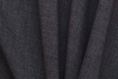 Костюмная ткань с вискозой "Верона", 155 гр/м2, шир.150см, цвет т.серый - купить в Шадринске. Цена 522.72 руб.