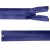 Молния водонепроницаемая PVC Т-7, 60 см, разъемная, цвет (220) василек - купить в Шадринске. Цена: 49.90 руб.