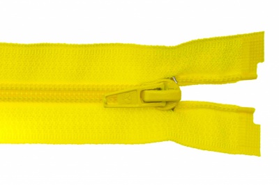 Спиральная молния Т5 131, 40 см, автомат, цвет жёлтый - купить в Шадринске. Цена: 13.03 руб.
