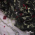 Сетка с вышивкой "Мадрид" 135 г/м2, 100% нейлон, ширина 130 см, Цвет 4/Черный - купить в Шадринске. Цена 980 руб.