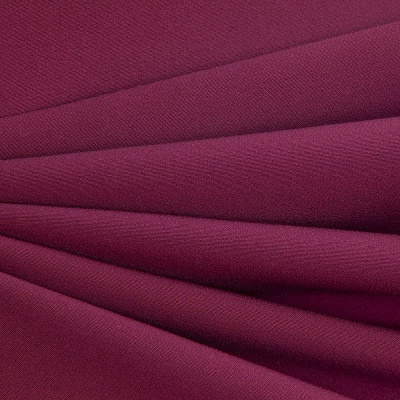 Костюмная ткань "Элис" 19-2024, 200 гр/м2, шир.150см, цвет бордо - купить в Шадринске. Цена 303.10 руб.
