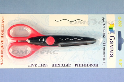 Ножницы G-502 детские 165 мм - купить в Шадринске. Цена: 292.21 руб.