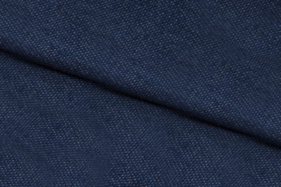 Ткань джинсовая №96, 160 гр/м2, шир.148см, цвет синий - купить в Шадринске. Цена 350.42 руб.