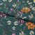 Плательная ткань "Фламенко" 6.1, 80 гр/м2, шир.150 см, принт растительный - купить в Шадринске. Цена 241.49 руб.