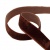 Лента бархатная нейлон, шир.12 мм, (упак. 45,7м), цв.120-шоколад - купить в Шадринске. Цена: 392 руб.