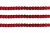 Пайетки "ОмТекс" на нитях, SILVER-BASE, 6 мм С / упак.73+/-1м, цв. 3 - красный - купить в Шадринске. Цена: 468.37 руб.