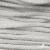 Шнур плетеный d-6 мм круглый, 70% хлопок 30% полиэстер, уп.90+/-1 м, цв.1076-белый - купить в Шадринске. Цена: 588 руб.