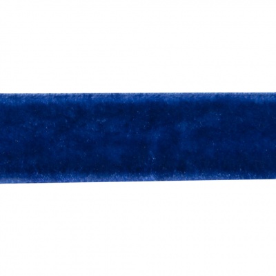 Лента бархатная нейлон, шир.12 мм, (упак. 45,7м), цв.74-василек - купить в Шадринске. Цена: 392 руб.