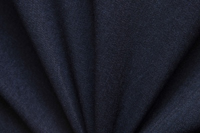 Ткань костюмная 25388 2009, 207 гр/м2, шир.150см, цвет т.синий - купить в Шадринске. Цена 356.68 руб.