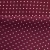 Креп стрейч Амузен, 85 г/м2, 19-2024 (темный рубин)/белый мелкий горох, шир.150 см - купить в Шадринске. Цена 220.50 руб.