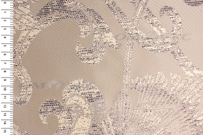 Портьерная ткань J90155, col.0205-бежевый (310 см) - купить в Шадринске. Цена 778.99 руб.