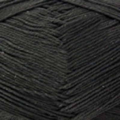 Пряжа "Бонди", 100% имп.мерсеризованный хлопок, 100гр, 270м, цв.003-черный - купить в Шадринске. Цена: 140.88 руб.